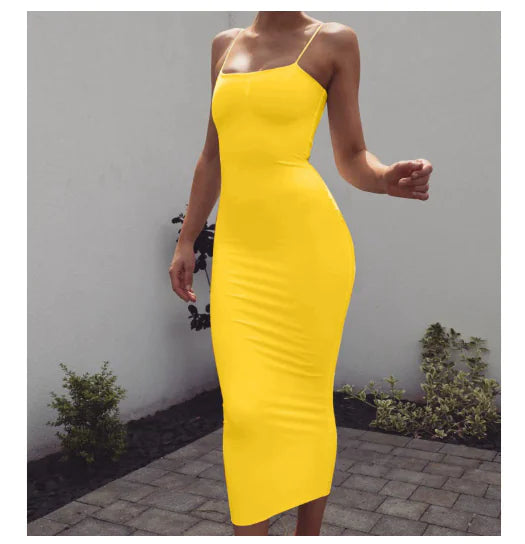 Milk Silk Bandage Dress