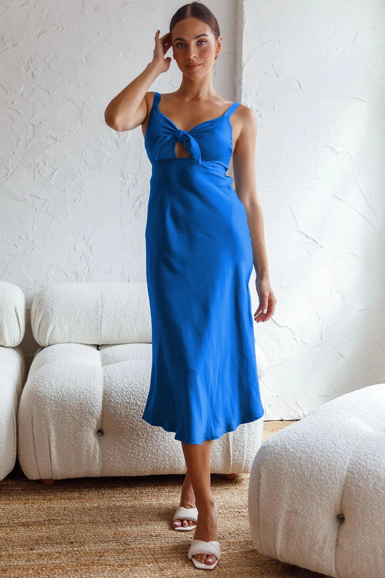 High Elastic Silk Dress